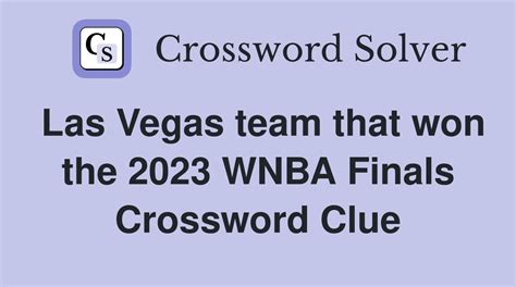 las vegas wnba team crossword|poldark airer crossword.